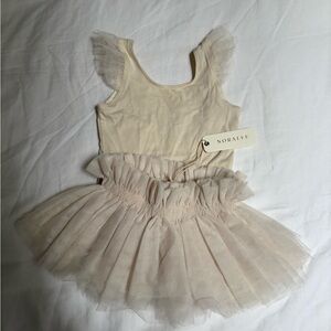 Noralee Cream Girls tank and tutu